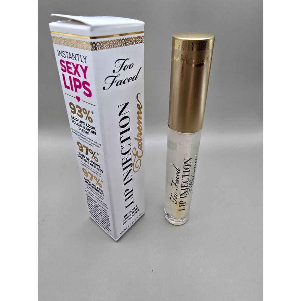 Too Faced Lip Injection Extreme Lip Plumper Clear, NIB